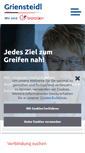 Mobile Screenshot of griensteidl.de