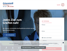 Tablet Screenshot of griensteidl.de